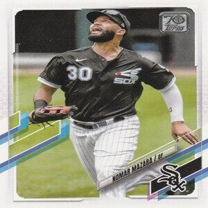 Nomar Mazara - 2021 Topps 70th Anniversary Series 1 Card